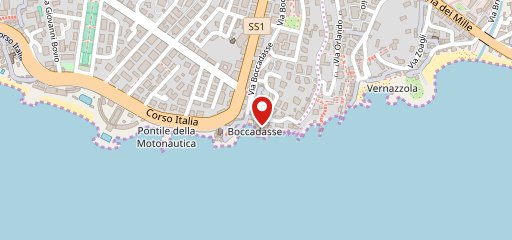 Creuza de Ma Boccadasse sur la carte