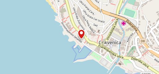 Hotel Crikvenica sulla mappa