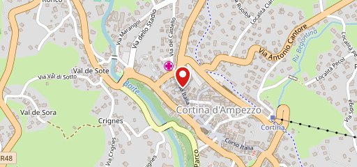 Pizzeria Ristorante Croda Cafè sulla mappa