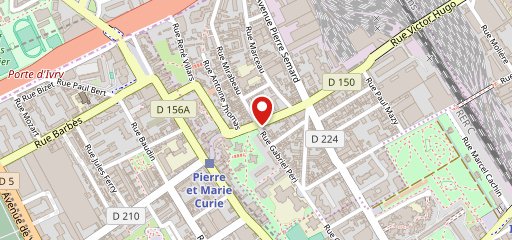 MASTER POULET - Ivry-sur-Seine sur la carte