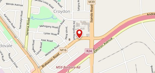 Croydon Bakery sur la carte