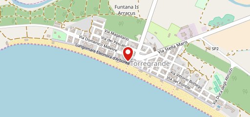 Ristorante Pizzeria Cuccumeu Torregrande sulla mappa