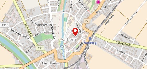 Cucina Italiana Rathaus Aarberg sulla mappa