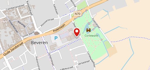 CultuurCafé Ter Vesten - Beveren sur la carte