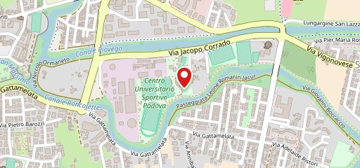 ClubHouse CUS Padova sulla mappa