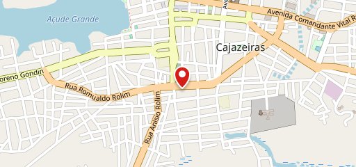 Cuscuzeira João de Barro no mapa