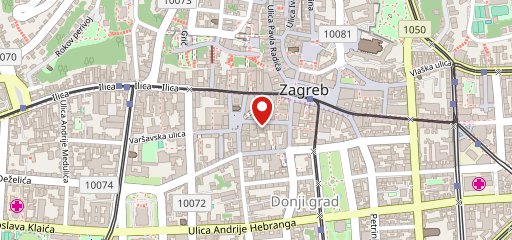 Cvijetni Trg - Zagreb sulla mappa