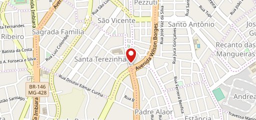 D' Noite Pizzaria Delivery Araxá MG no mapa