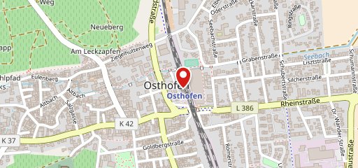 Ristaurante da Caruso Osthofen sur la carte