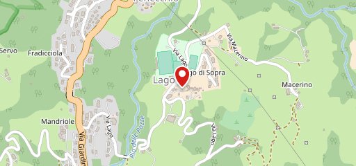 Hotel Da Dario sur la carte