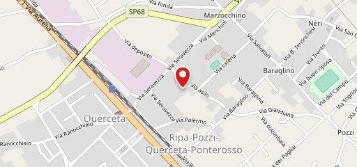 Ristorante Da Filiè Querceta sulla mappa