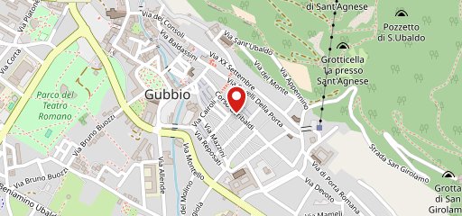 Da Mastro Pizza Gubbio sulla mappa