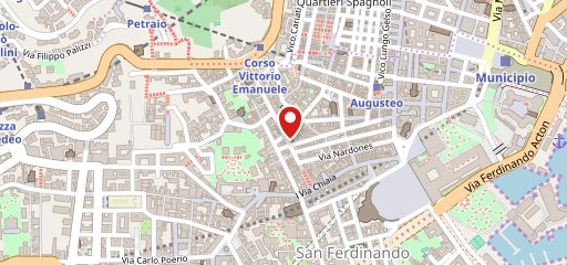 Pizzeria Nennella sur la carte