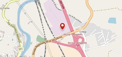 DA SANDRINO ristorante pizzeria sulla mappa