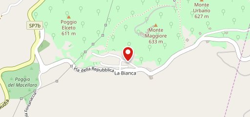 Da Serafino sur la carte