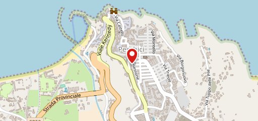 Da Tea Ristorante Sugli Scogli Peschici sulla mappa