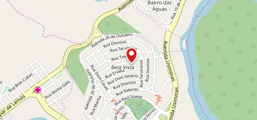 Dagnor Lanches no mapa