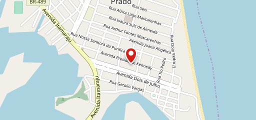 Dajudinha Pousada e Restaurante no mapa