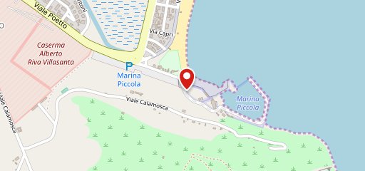 Ristorante Dal Corsaro al mare sur la carte