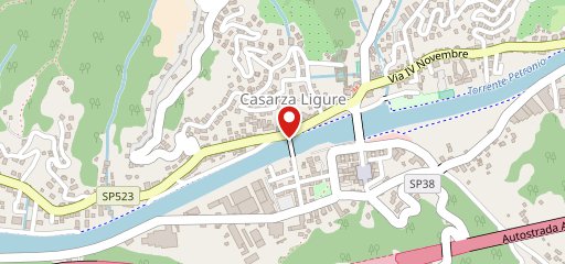 Pizzeria dal Pontevecchio sur la carte