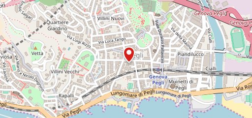 Dal Ranocchio Genova sulla mappa