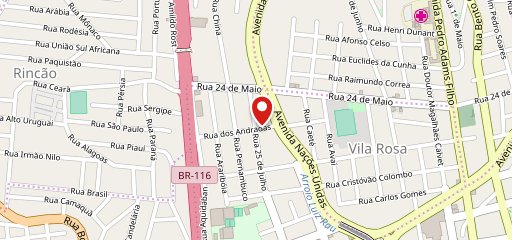 Restaurante Dal Santo no mapa