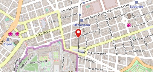 Ristorante dal Toscano al Girarrosto sulla mappa