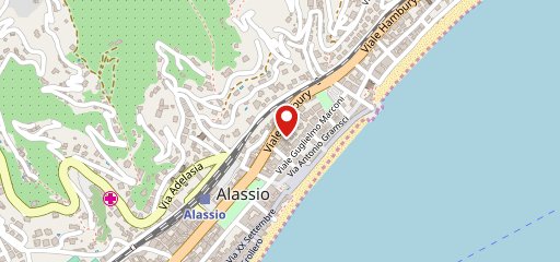 Damare Restaurant Bar - ALASSIO sulla mappa