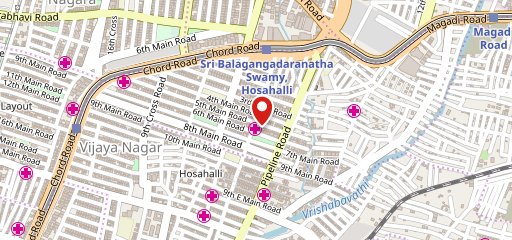 Davanagere Fast Food and mirchi masala on map