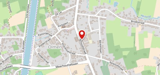 De Bakkerie (bakkerij /tearoom/schepijs) sur la carte