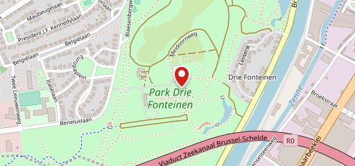 Brasserie De Drie Fonteinen sur la carte