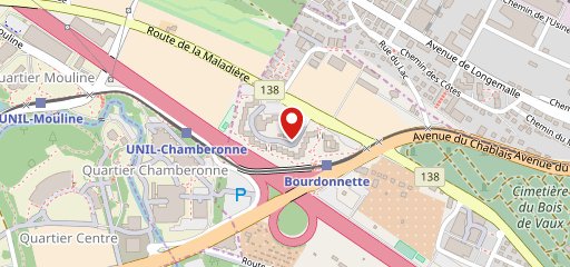 Restaurant de la Bourdonnette sur la carte