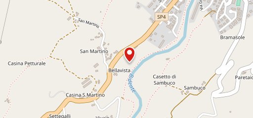 Osteria del Borgo da Fischio sulla mappa