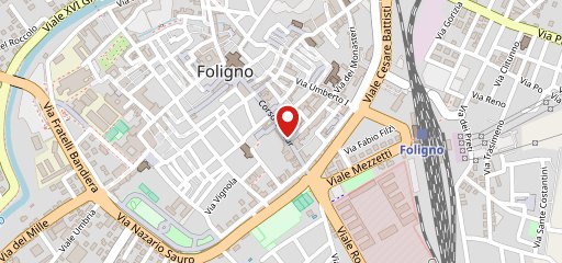 trattoria del corso Foligno sur la carte