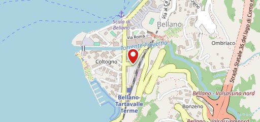 Albergo Ristorante Pizzeria del Lago, inoltre bar ed edicola sulla mappa