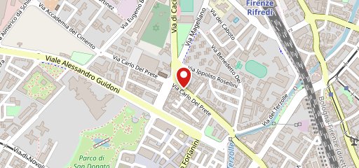 Deliburger Firenze Nord sulla mappa