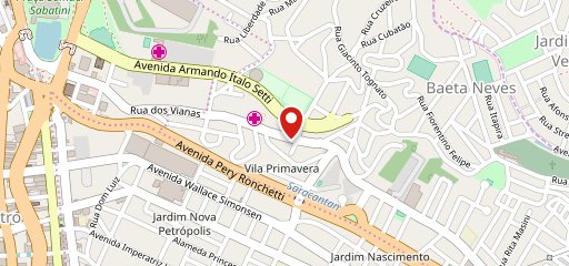 Restaurante Delícias dos Vianas no mapa