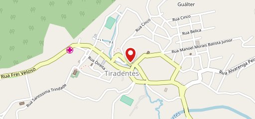 Restaurante Delícias de Tiradentes no mapa