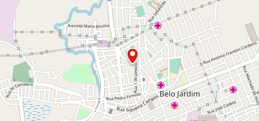 Delicies Doces Belo Jardim PE no mapa