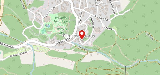 DeliCious Flims GmbH sur la carte