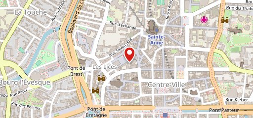 Delirium café sur la carte