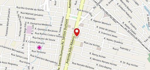 Delivery Larica Burger no mapa