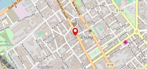 Delizie Italiane Clichy sur la carte