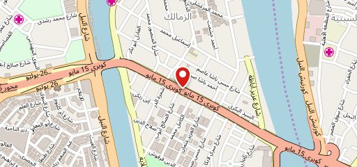 Desoky and Soda Zamalek on map