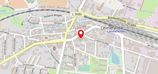 Hotel Deutsches Haus Leinefelde en el mapa