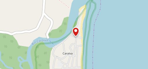 Dêze Caraíva no mapa