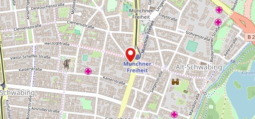 Dhaba Münchner Freiheit sur la carte