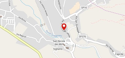 Panificio di Massa sulla mappa