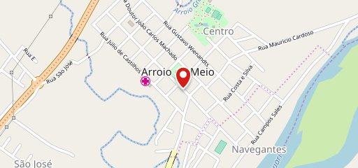 Di Nápoli - Arroio do Meio no mapa