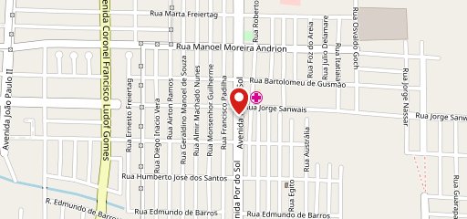 Dí sushi no mapa